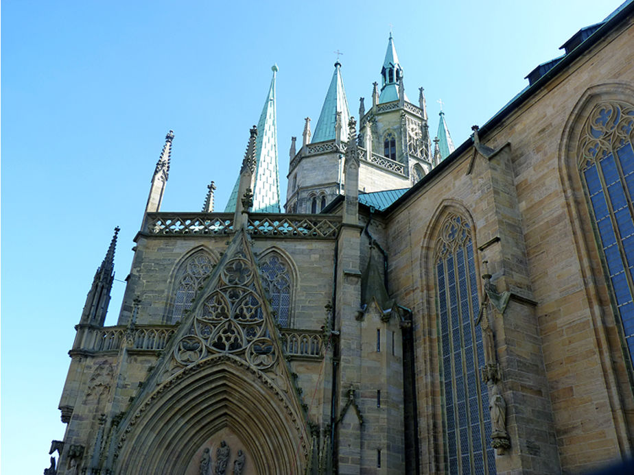 Erfurt die Landeshauptstadt von Thüringen (Foto: Karl-Franz Thiede)